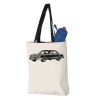 11L Canvas Tote with Contrast-Color Handles Vignette