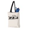 11L Canvas Tote with Contrast-Color Handles Vignette