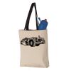 11L Canvas Tote with Contrast-Color Handles Vignette
