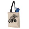 11L Canvas Tote with Contrast-Color Handles Vignette