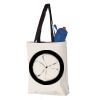 11L Canvas Tote with Contrast-Color Handles Vignette