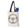 11L Canvas Tote with Contrast-Color Handles Vignette