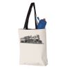11L Canvas Tote with Contrast-Color Handles Vignette