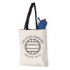 11L Canvas Tote with Contrast-Color Handles Vignette