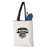 11L Canvas Tote with Contrast-Color Handles Vignette