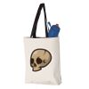 11L Canvas Tote with Contrast-Color Handles Vignette