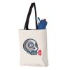 11L Canvas Tote with Contrast-Color Handles Vignette