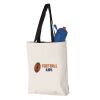 11L Canvas Tote with Contrast-Color Handles Vignette