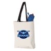 11L Canvas Tote with Contrast-Color Handles Vignette